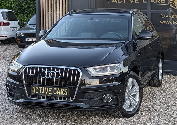 Audi Q3 cena 64999 przebieg: 184125, rok produkcji 2013 z Bełżyce małe 436